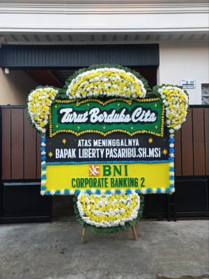 Papan Bunga Duka di Minahasa Tenggara
