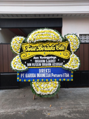 Papan Bunga Duka di Minahasa Tenggara
