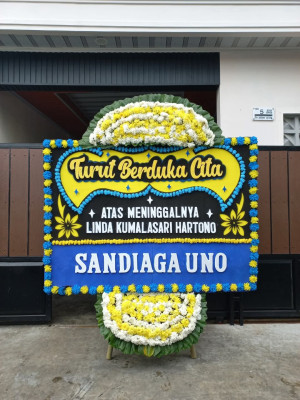 Papan Bunga Duka di Minahasa Tenggara
