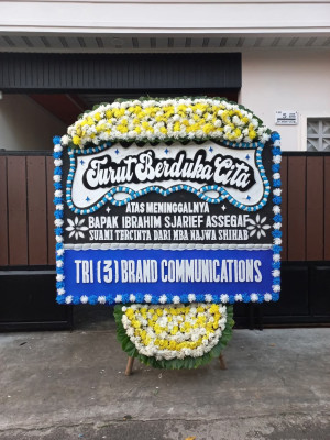 Papan Bunga Duka di Minahasa Tenggara